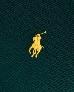 Zielona bluzka polo Custom Slim Fit