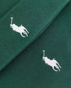 Zielona czapka i szalik z logo