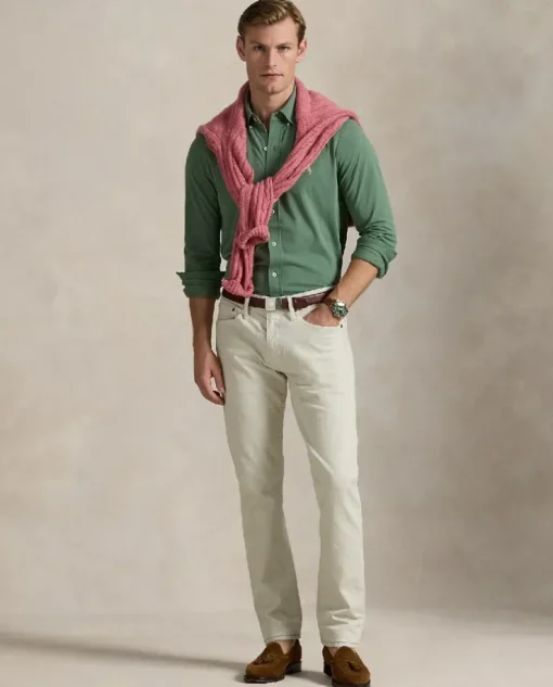 Zielona koszula Regular Fit