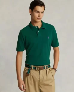 Zielona koszulka Custom Slim Fit