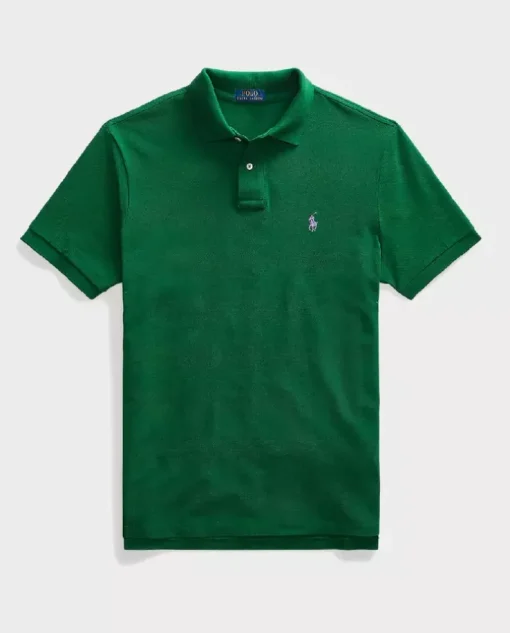 Zielona koszulka Custom Slim Fit