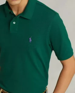 Zielona koszulka Custom Slim Fit