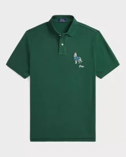 Zielona koszulka polo Classic Fit