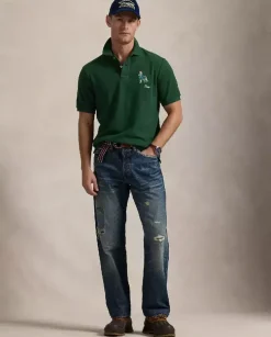 Zielona koszulka polo Classic Fit