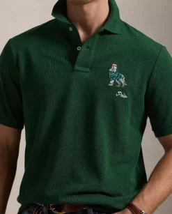 Zielona koszulka polo Classic Fit