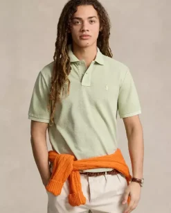 Zielona koszulka polo Classic Fit
