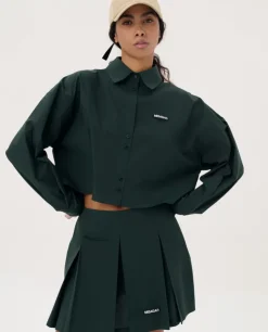 Zielona mini spódniczka Ivy