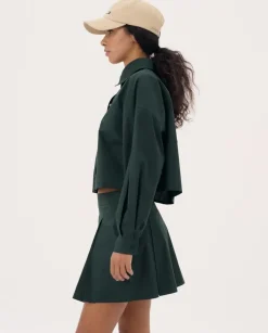 Zielona mini spódniczka Ivy