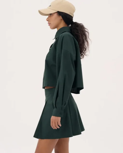 Zielona mini spódniczka Ivy