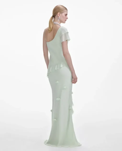 Zielona sukienka maxi