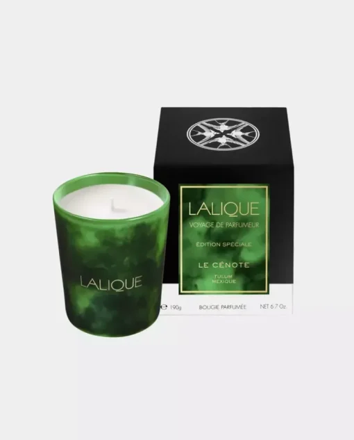 Zielona świeca perfumowana Le Cenote