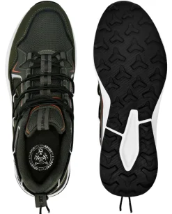 Zielone buty do biegania