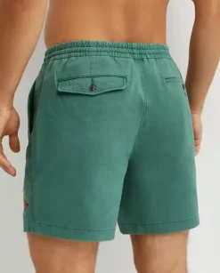 Zielone spodenki Classic Fit
