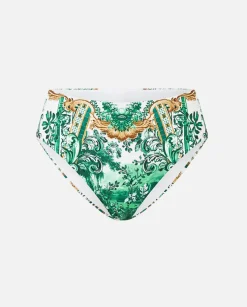 Zielony dół od bikini