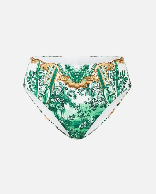 Zielony dół od bikini