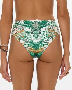 Zielony dół od bikini