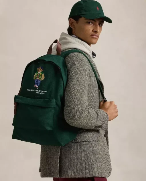 Zielony plecak Polo Bear