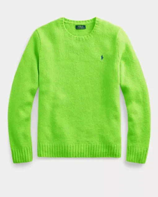 Zielony sweter Regular Fit