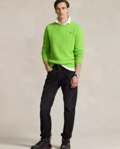 Zielony sweter Regular Fit