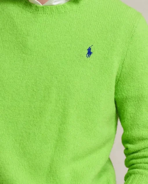 Zielony sweter Regular Fit