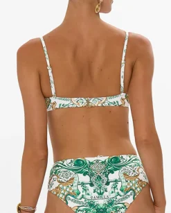 Zielony top od bikini