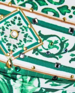 Zielony top od bikini