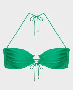 Zielony top od bikini Malibu