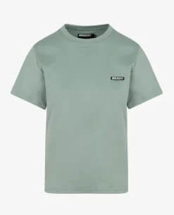 Zielony t-shirt z logo Horizon
