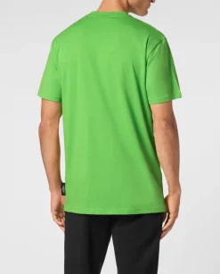 Zielony T-shirt z printem