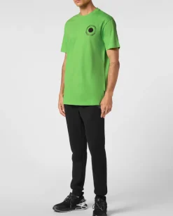 Zielony T-shirt z printem