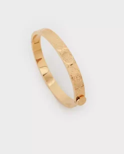 Złota bransoletka z monogramem