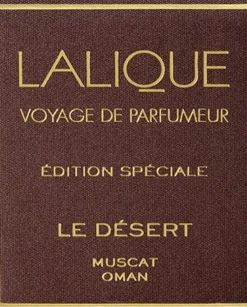 Złota świeca perfumowana Le Desert