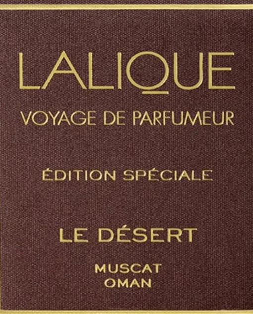 Złota świeca perfumowana Le Desert