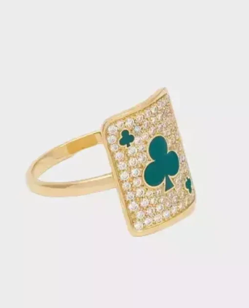 Złoty pierścionek Pinkie Lucky Harmony