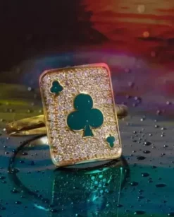 Złoty pierścionek Pinkie Lucky Harmony